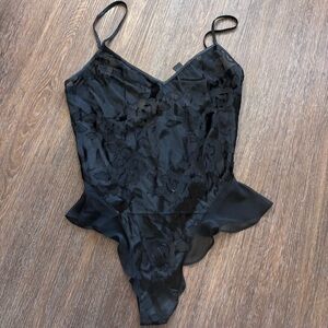 Victoria’s Secret new with tags burnout black teddy